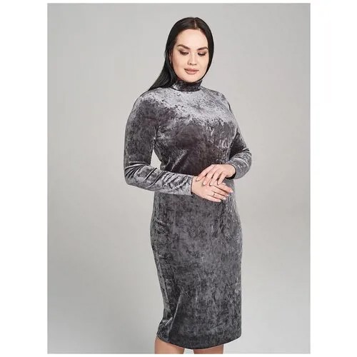 Платье DiSORELLE, размер 42, серый