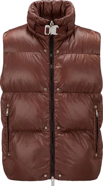 Жилет Moncler Genius x 1017 ALYX 9SM Islote Padded Vest 'Brown', коричневый