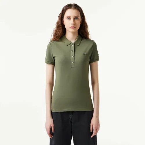 Поло LACOSTE, размер T34, хаки