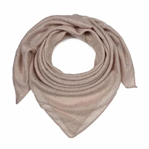 Платок Lili Scarf,90х90 см, пыльная роза, розовый