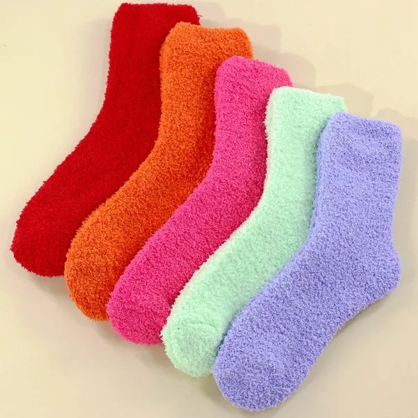 5 пар Пушистые носки