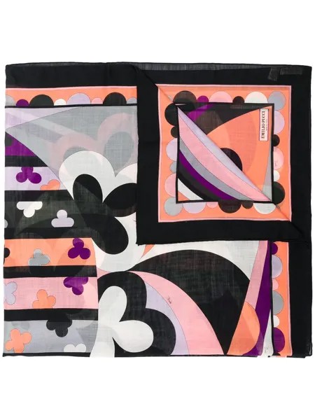 Emilio Pucci large printed scarf