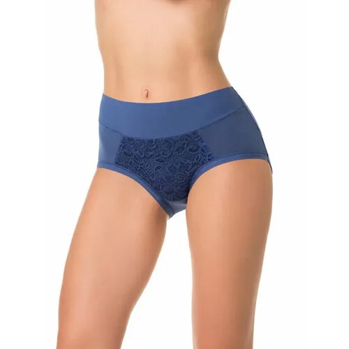 Трусы Dentelle, комплект из 2 шт., размер 2xl, синий