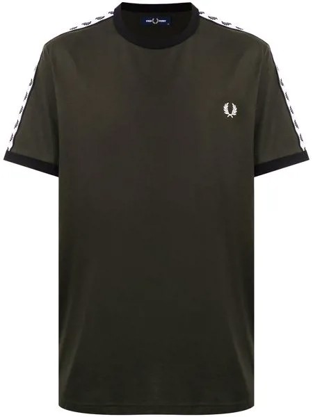 FRED PERRY футболка с вышитым логотипом