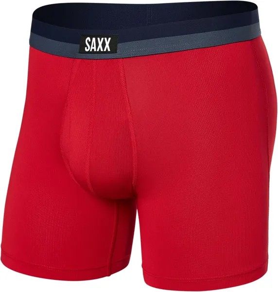 Спортивные сетчатые трусы-боксеры SAXX UNDERWEAR, цвет Cherry