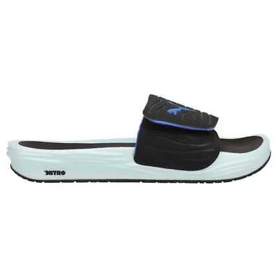 Мужские черные повседневные сандалии Puma Nitrocat V Slide 38426301