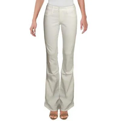 Белые однотонные джинсы-скинни Mia White Orchid Denim Womens со средней посадкой 26 BHFO 7129