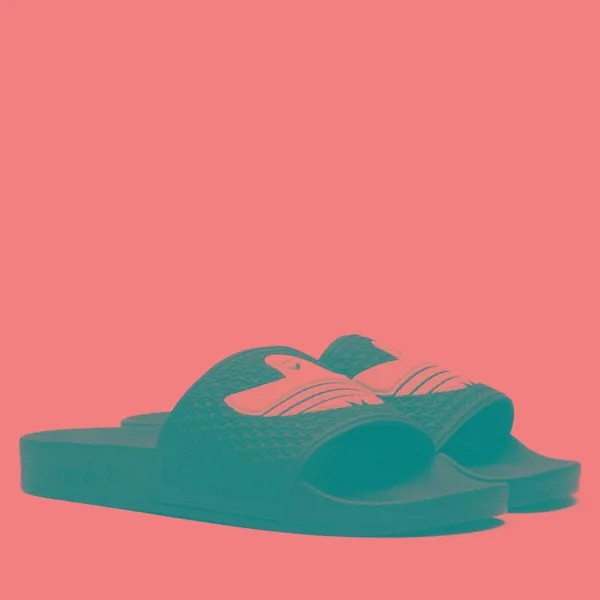 Сланцы adidas Skateboarding Shmoofoil чёрный, размер 40.5 EU
