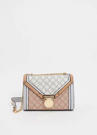 Серая сумка с монограммой River Island-Серый