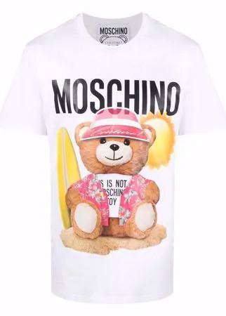 Moschino футболка с принтом
