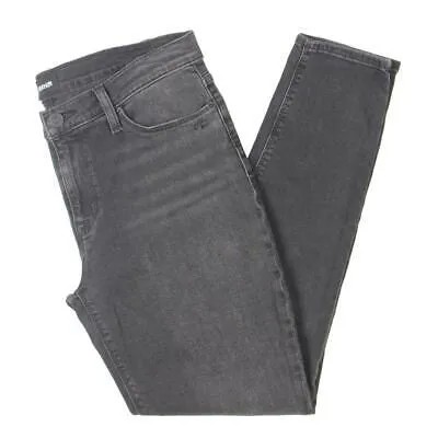 Джинсы Hudson Womens Black Denim Destroyed со средней посадкой до щиколотки 28 BHFO 5318