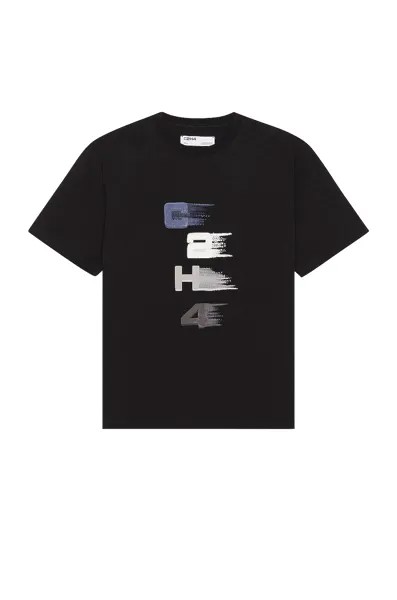Футболка C2H4 Layered Print Logo, черный