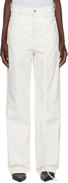 Белые джинсы Ann Demeulemeester Claire