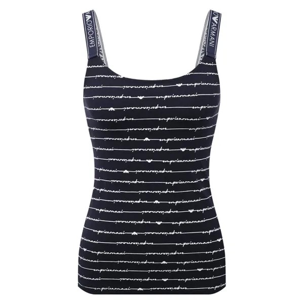 Хлопковый топ Emporio Armani
