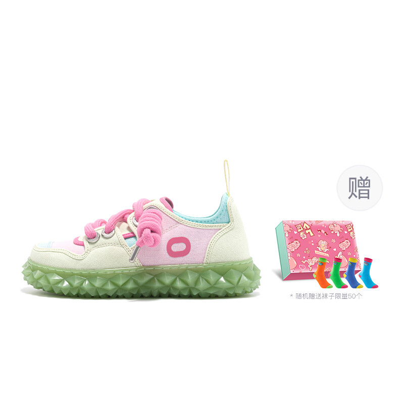 Кроссовки OETZI New Iceberg Series Lifestyle Shoes Women's Low-top, светло-зеленый