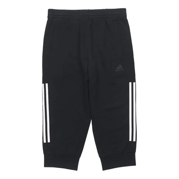 Спортивные штаны adidas Ai Pnt 34 Lwft Sports Stripe Woven Long Pants Black, черный