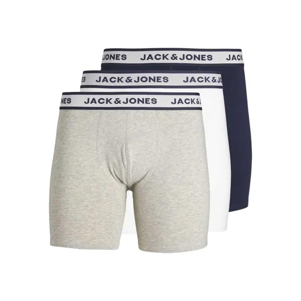 Боксеры Jack & Jones Solid 3 шт, разноцветный