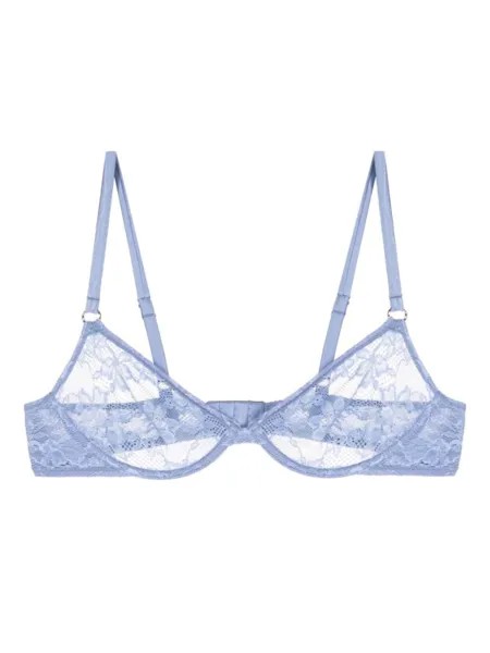 Fleur Du Mal кружевной бюстгальтер Le Stretch Multifit, синий