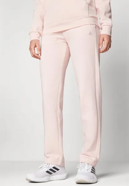 Спортивные штаны ESSENTIALS SMALL LOGO FEEL COZY OPEN HEM PANT adidas, розовый