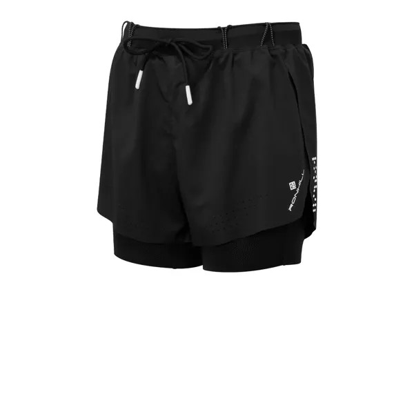 Спортивные шорты RonHill Tech Distance Twin, черный