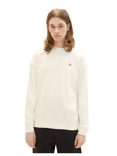 Толстовка TOM TAILOR Denim, цвет wool white