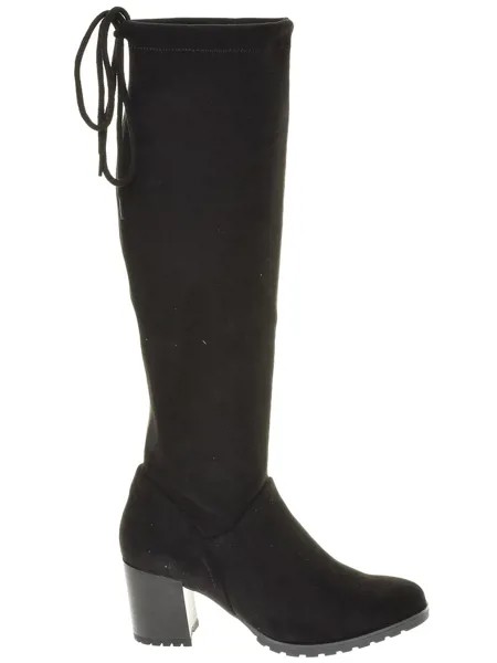 Ботфорты Caprice женские демисезонные, размер 38,5, цвет черный, артикул 25606-23-044