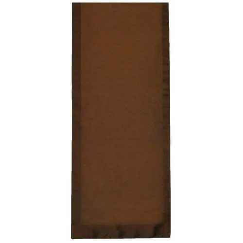 Шарф WHY NOT BRAND, 140х30 см, коричневый