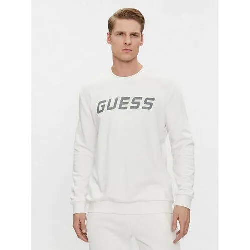 Свитшот GUESS, размер XL [INT], белый