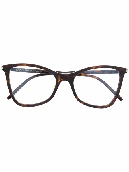 Saint Laurent Eyewear очки в квадратной оправе