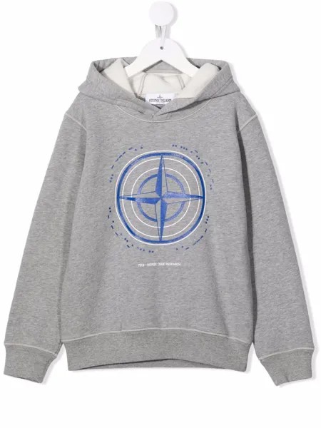 Stone Island Junior худи с логотипом