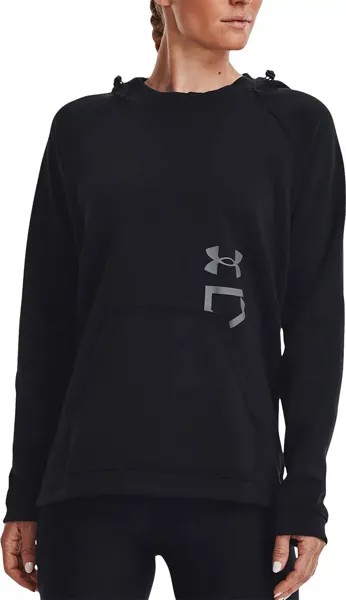 Женская худи для софтбола Under Armour Rival, черный