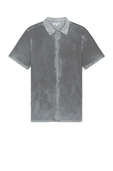 Рубашка Cotton Citizen Presley Short Sleeve Buttondown, цвет Vintage Natural Blue