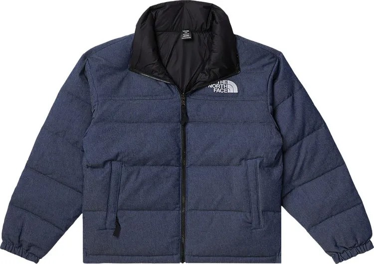 Куртка The North Face 92 Reversible Nuptse 'Denim Blue/TNF Black', синий