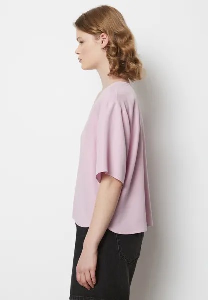 Блузка Short Sleeve Marc O'Polo DENIM, холодный фиолетовый