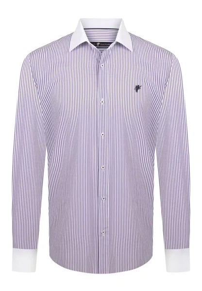 Рубашка на пуговицах стандартного кроя Denim Culture Keith, фиолетовый
