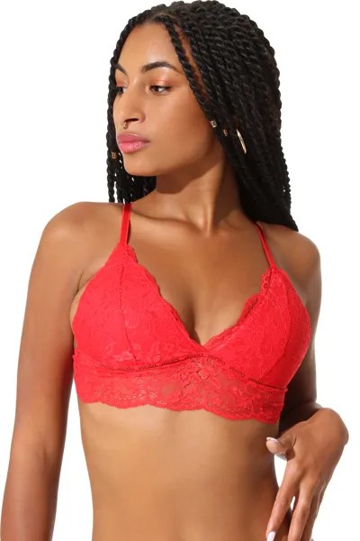 Бюстье Yenita Spitzen Bralette, красный