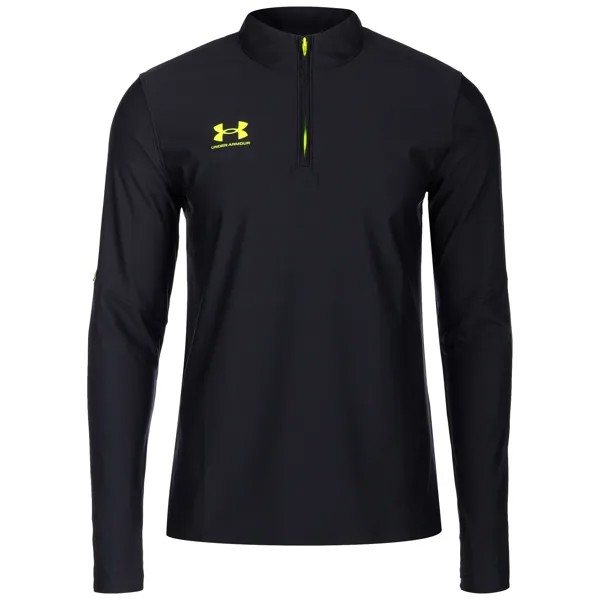 Лонгслив Under Armour Trainingstop Challenger Pro 1/4 Zip, черный