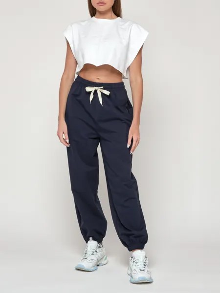 Спортивные брюки женские NoBrand AD053 черные 46 RU