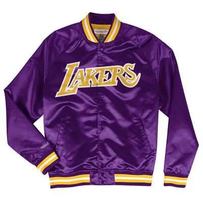 Mitchell - Ness Легкая Атласная Куртка Мужская Размер S Пальто Куртки Верхняя Одежда ST