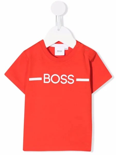BOSS Kidswear футболка с логотипом