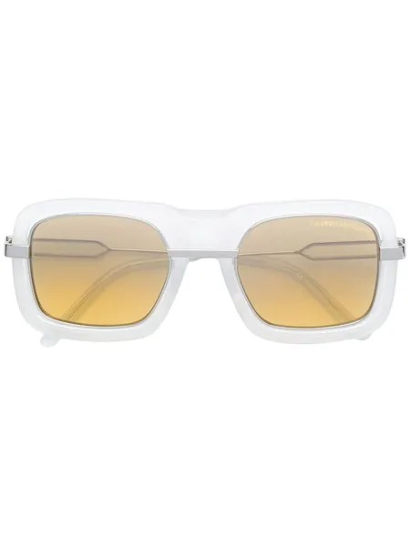 Calvin Klein 205W39nyc солнцезащитные очки в прозрачной оправе
