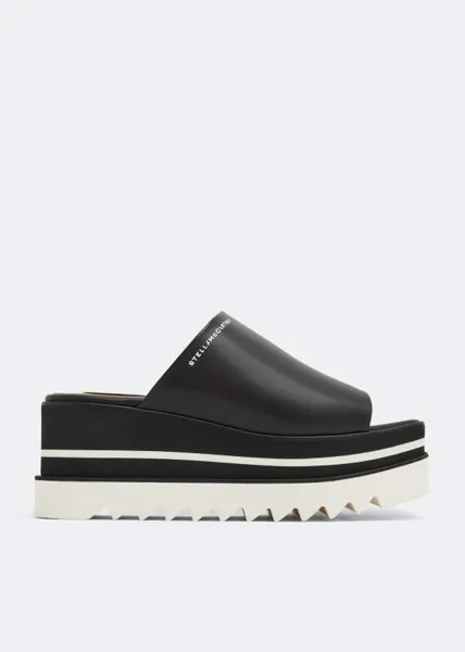 Мюли Stella Mccartney Sneak-Elyse Platform, черный