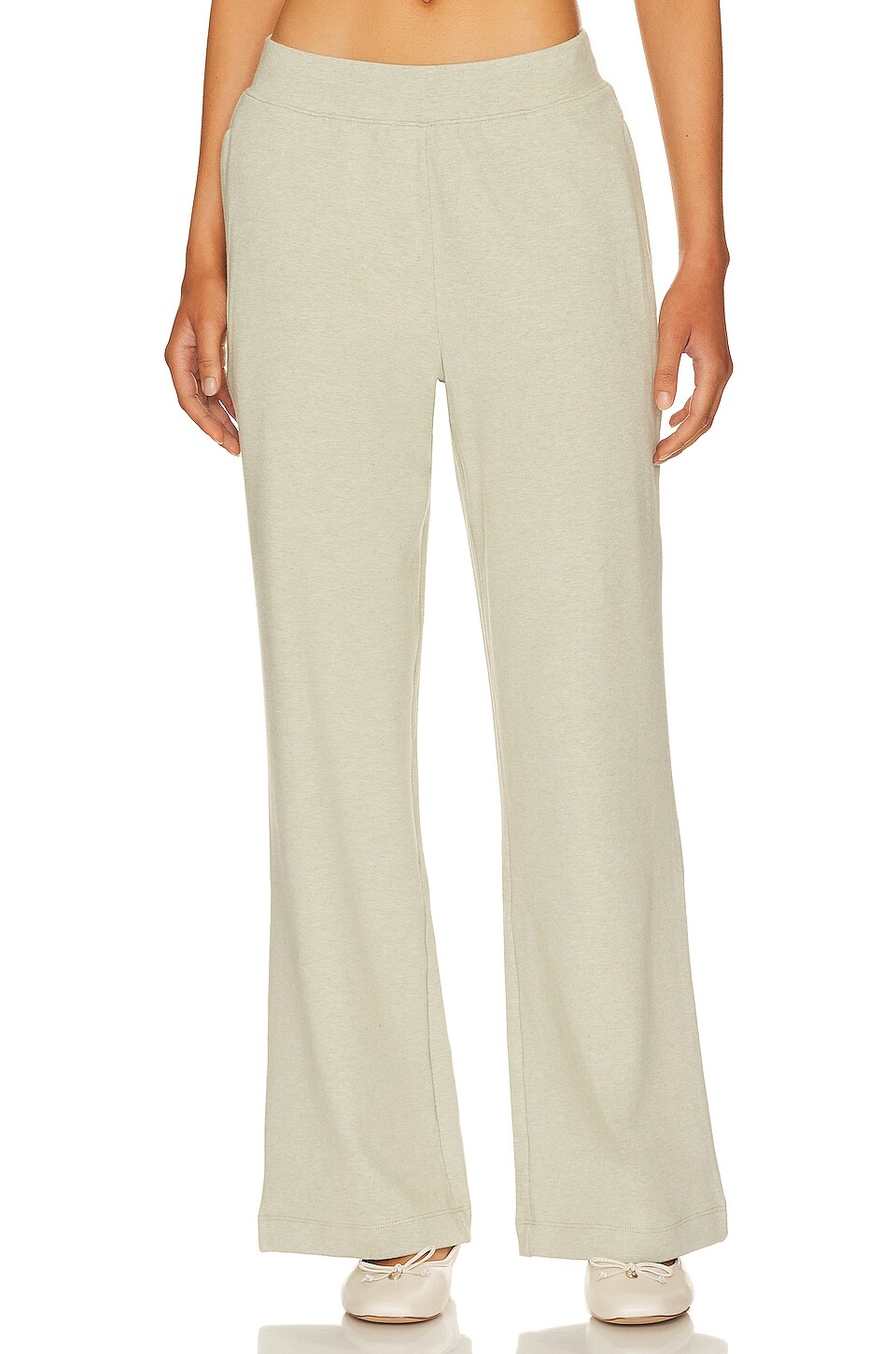 Брюки eberjey Luxe Wide Leg, цвет Botanical Zen Green