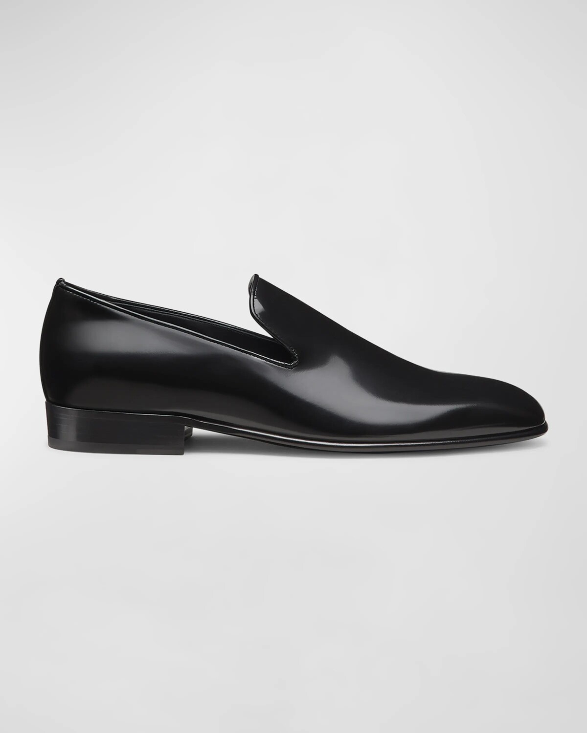 Мужские лоферы из матовой кожи Alfred Stuart Weitzman, черный