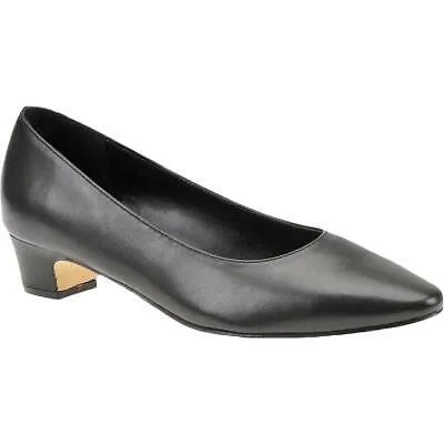 VANELi Женские черные кожаные туфли на каблуке Astyr 13 узкие (AA,N) BHFO 4422