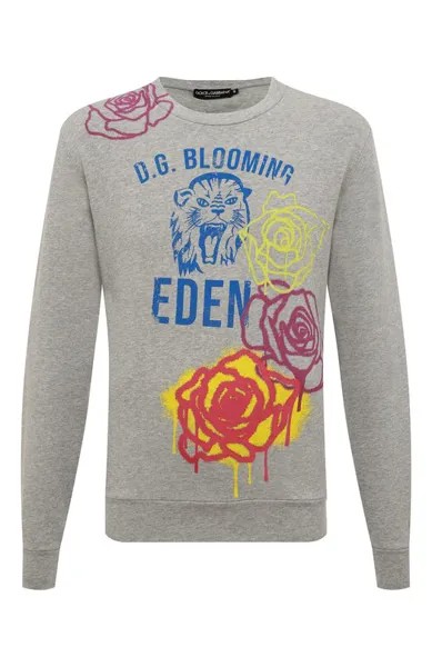 Хлопковый свитшот Dolce & Gabbana