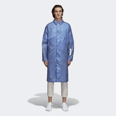 Adidas Originals NMD Long Coach Jacket мужская синяя CE1581