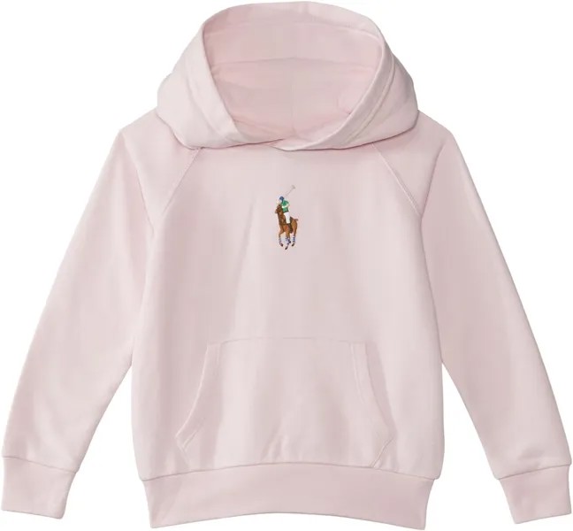 Флисовая толстовка Big Pony Polo Ralph Lauren, цвет Hint Of Pink