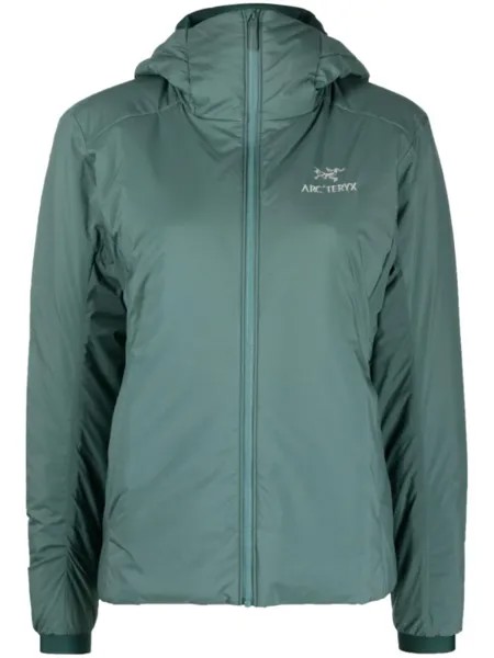Arc'teryx куртка Atom с вышитым логотипом, зеленый