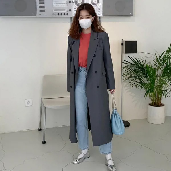 Женский весенне-осенний пиджак 2021 универсальный, Корейская версия тонкая и приятная на ощупь